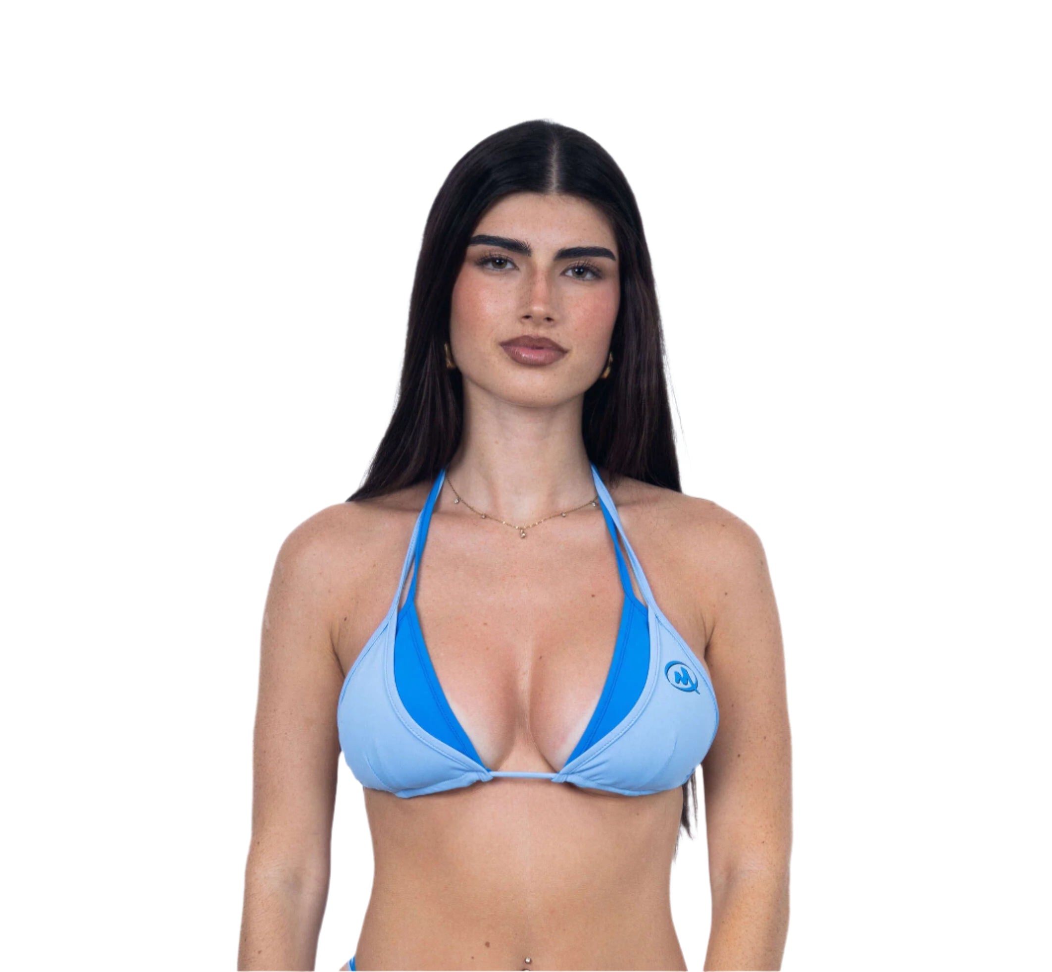 Ocean Blue Bikini Top